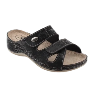 SANTÉ DÁMS.PANTOFEL DS/152 ČERNÁ